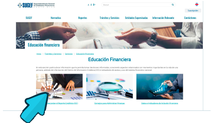 Ingresar a educación financiera